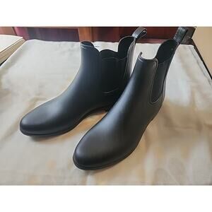 Sam Edelman Tinsley Chelsea Ankle Boot Black Waterproof sz 12